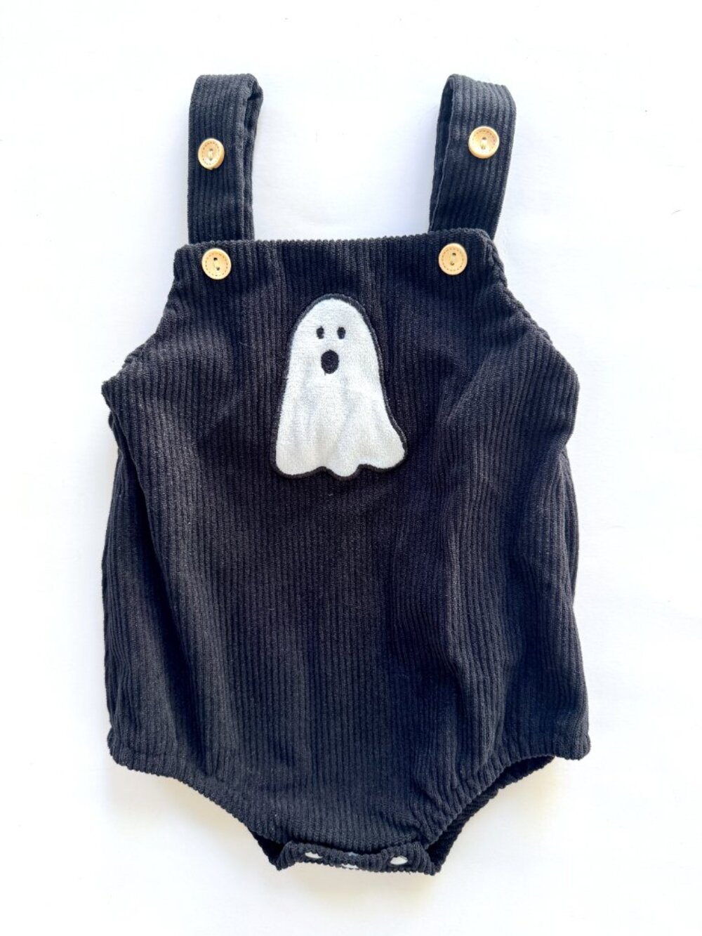 Corduroy Ghost Bubble Romper Baby Sz 70 6-9M